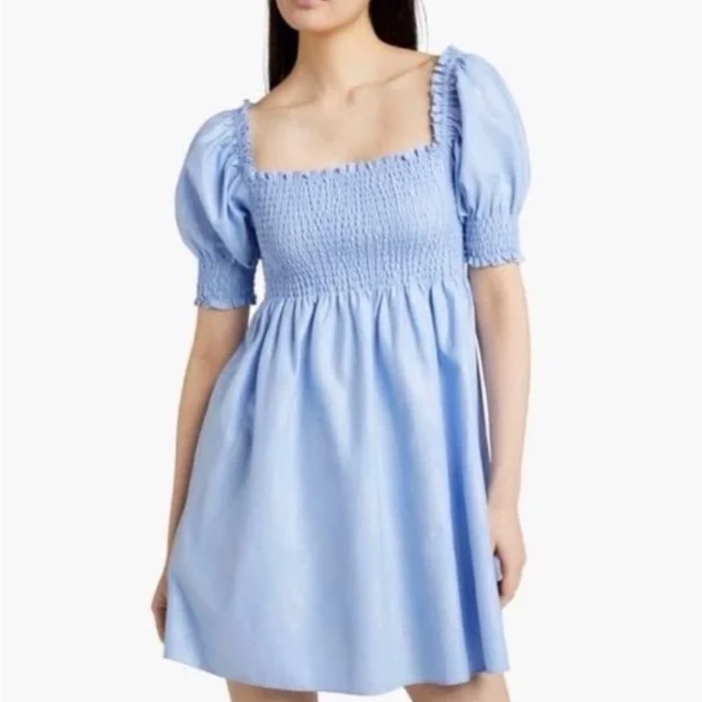 Hill House Athena Nap Dress Blue Mini